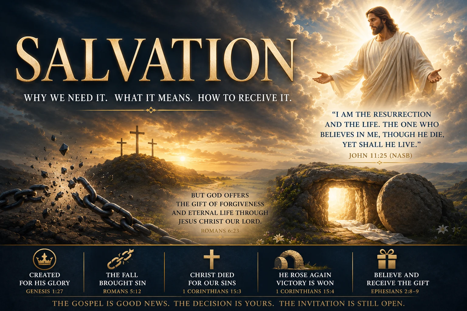 Salvation – What Is the Gospel?